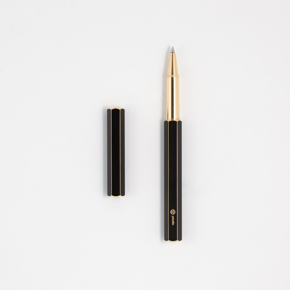 Ystudio Classic Revolve Black Rollerball Pen