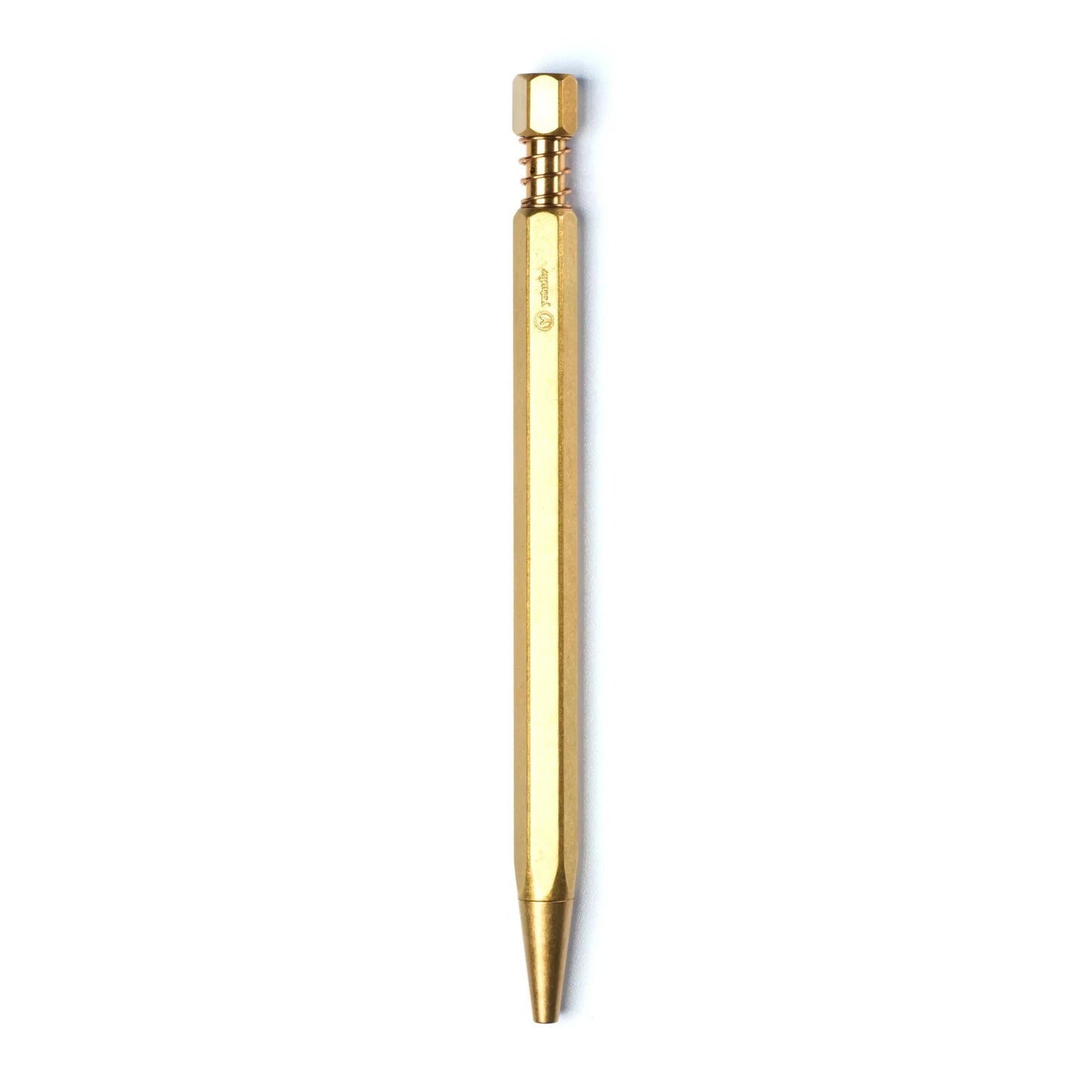 Ystudio Classic Revolve Spring Brass Ballpoint Pen