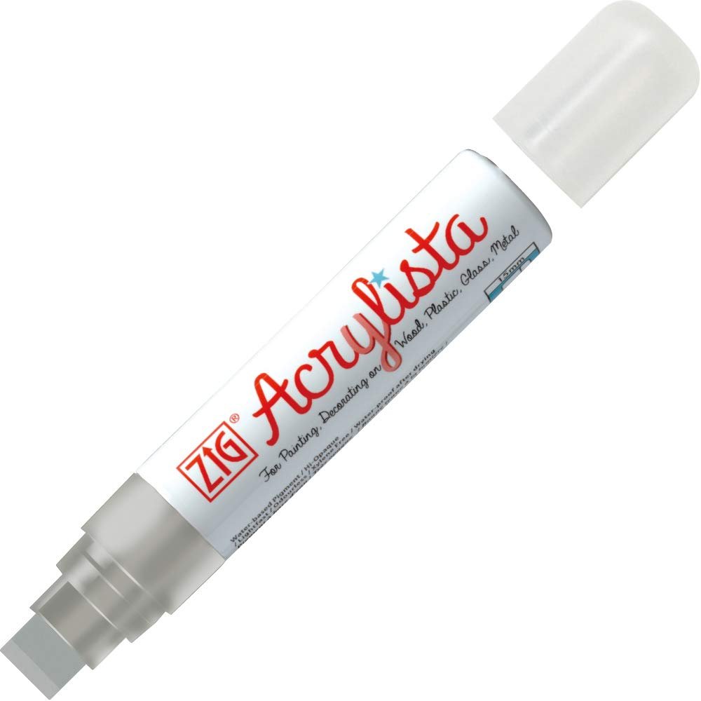 ZIG Acrylista Big & Broad Permanent Paint Marker, 15mm
