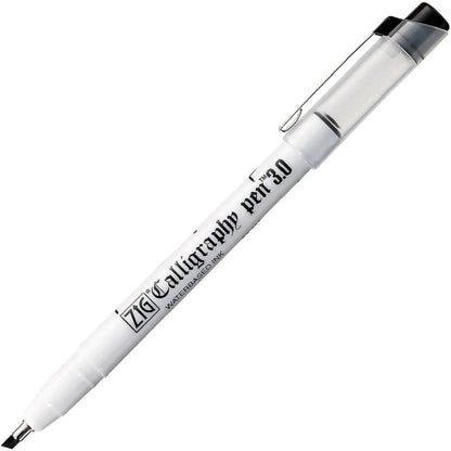 Zig Caligraphy Pen Black Color Ink (Set Of 3)