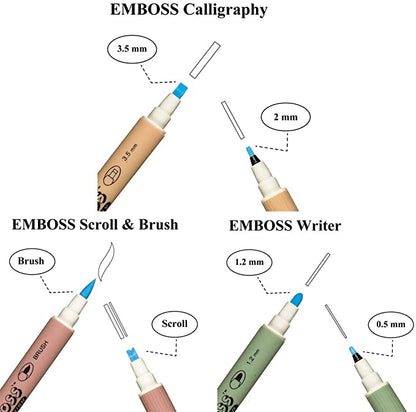 ZIG Emboss Assortment Set