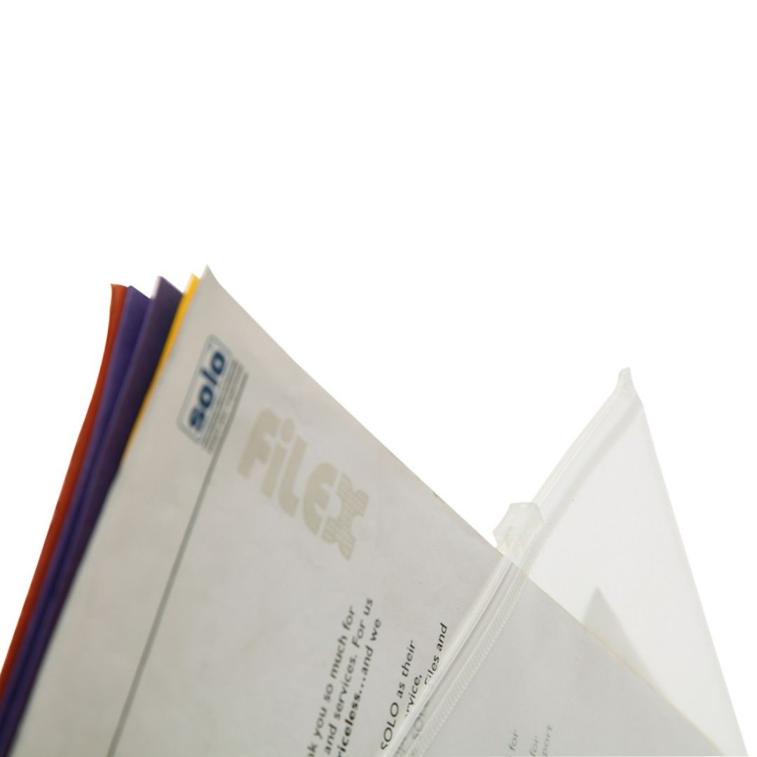 Solo Zipper Document Bag - (Pack Of 10)